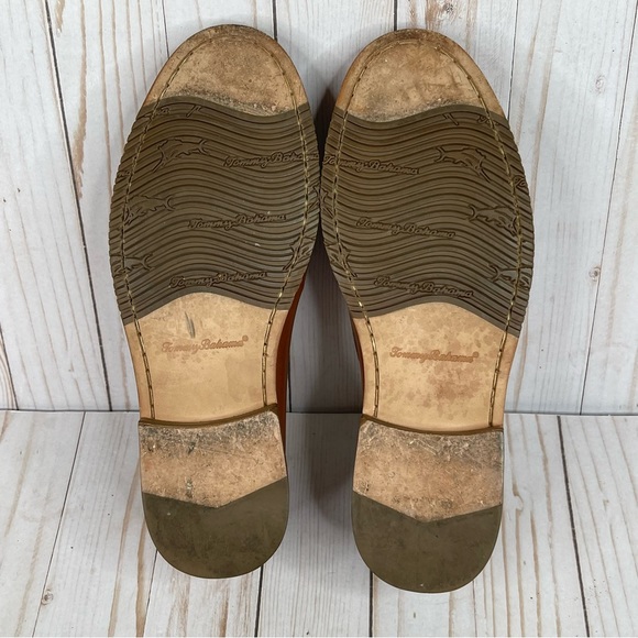 Tommy Bahama Loafers Men’s Size 8.5 Tassels Boat Shoes Brown Slip On Marlin Pin - Picture 8 of 9